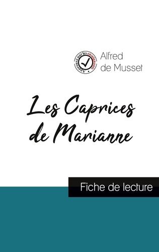 Emprunter Les Caprices de Marianne. Fiche de lecture livre