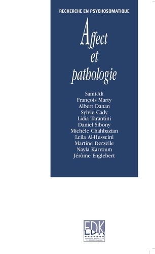 Emprunter Affect et pathologies livre