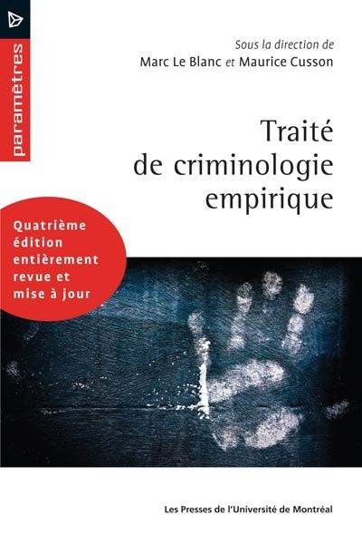 Emprunter Traité de criminologie empirique. 4e édition livre