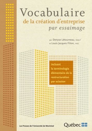 Emprunter Vocabulaire de la creation d'entreprise par essaimage. Incluant la terminologie élémentaire de la re livre