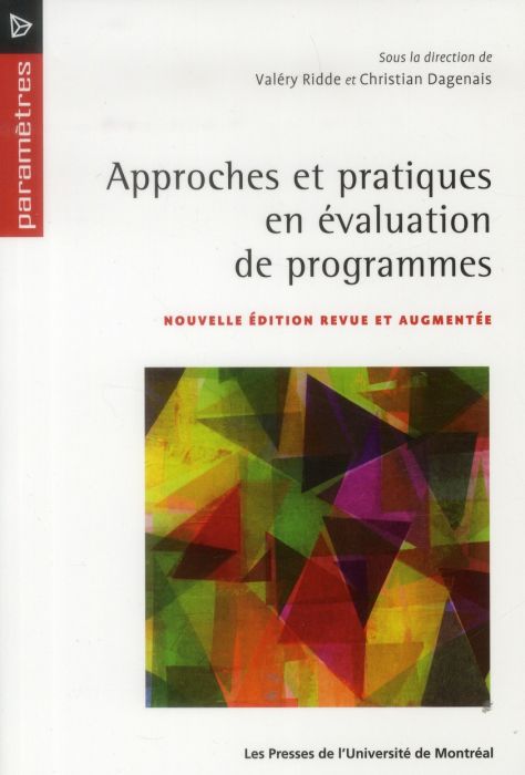 Emprunter Approches et pratiques en évaluation de programmes. Edition revue et augmentée livre