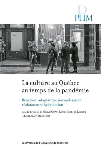 Emprunter La culture au Québec au temps de la pandémie. Réaction, adaptation, normalisation, résistance et hyb livre