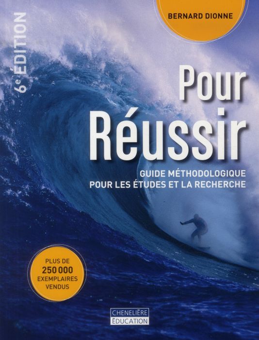 Emprunter Pour réussir. Guide méthodologique pour les études et la recherche, 6e édition livre