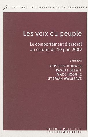 Emprunter Les voix du peuple. Le comportement électoral au scrutin du 10 juin 2009 livre