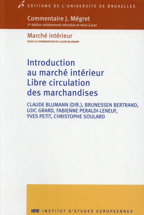 Emprunter Introduction au marché intérieur. Libre circulation des marchandises livre