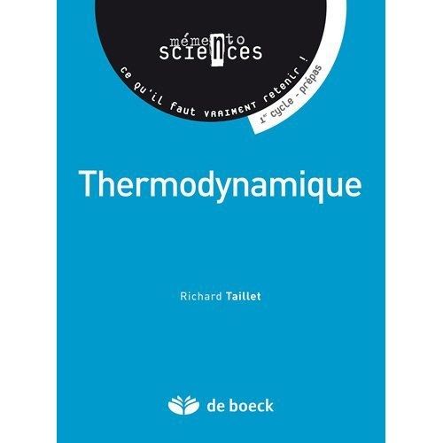 Emprunter Thermodynamique. 1er cycle, prépas, concours livre