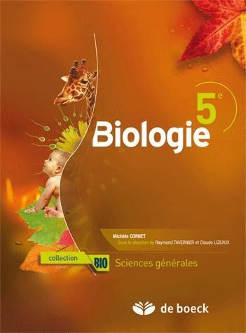 Emprunter Biologie 5e - manuel sciences generales 2 per./sem. livre