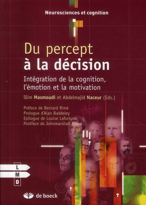 Emprunter Du percept à la décision. Intégration de la cognition, l'émotion et la motivation livre