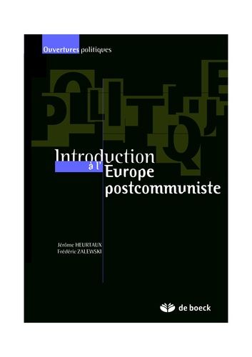 Emprunter Introduction à l'Europe postcommuniste livre