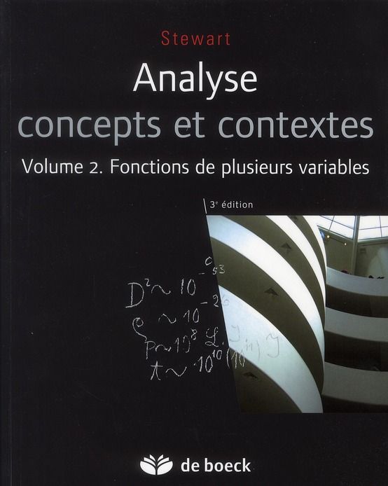 Emprunter Analyse concepts et contextes. Volume 2, Fonctions de plusieurs variables, 3e édition livre