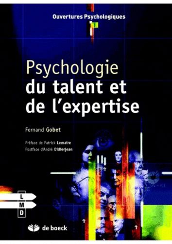 Emprunter Psychologie du talent et de l'expertise livre