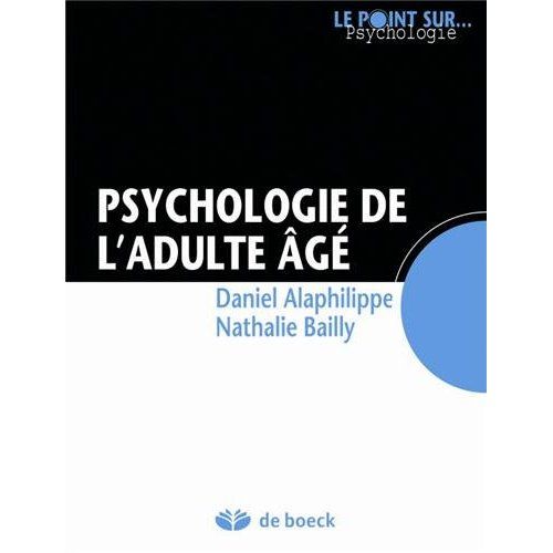 Emprunter Psychologie de l'adulte âgé livre