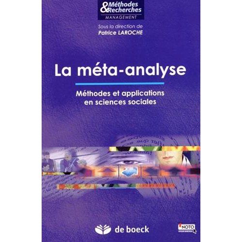 Emprunter La méta-analyse. Méthodes et applications en sciences sociales livre