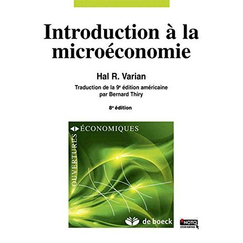 Emprunter Introduction à la microéconomie. 8e édition livre