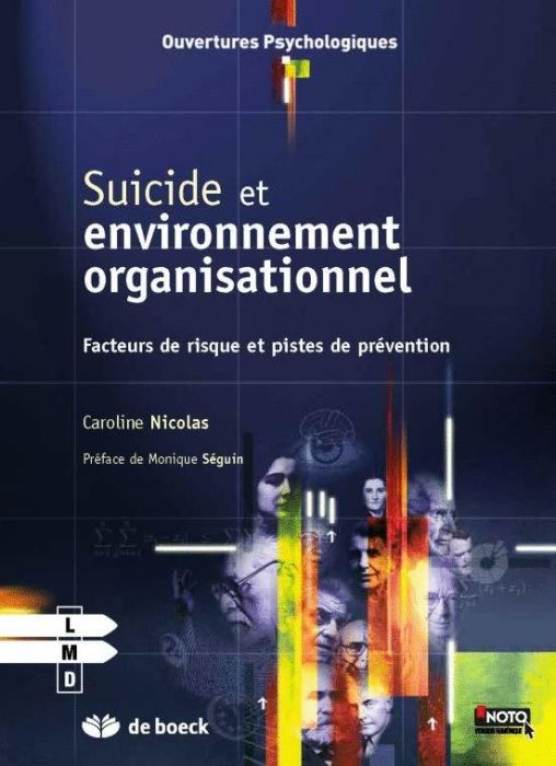 Emprunter Suicide et environnement organisationnel. Facteurs de risque et pistes de prévention livre