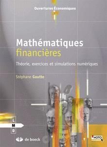 Emprunter Mathématiques financières. Théorie, exercices et simulations numériques livre