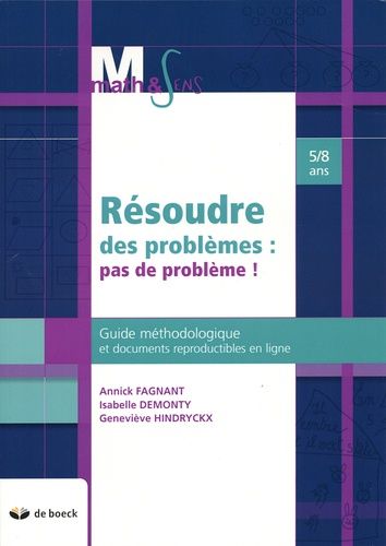 Emprunter Résoudre des problèmes : pas de problème ! Guide méthodologique et documents reproductibles en ligne livre