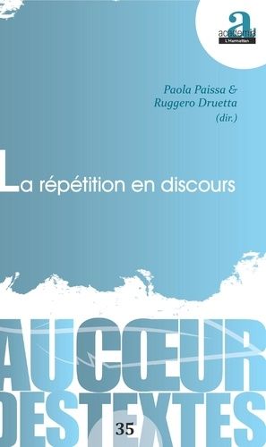 Emprunter La répétition en discours livre