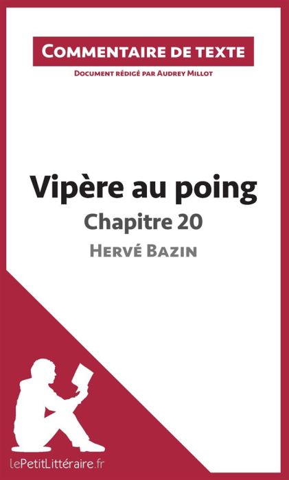 Emprunter Vipère au poing d'Hervé Bazin : Chapitre 20. Commentaire de texte livre