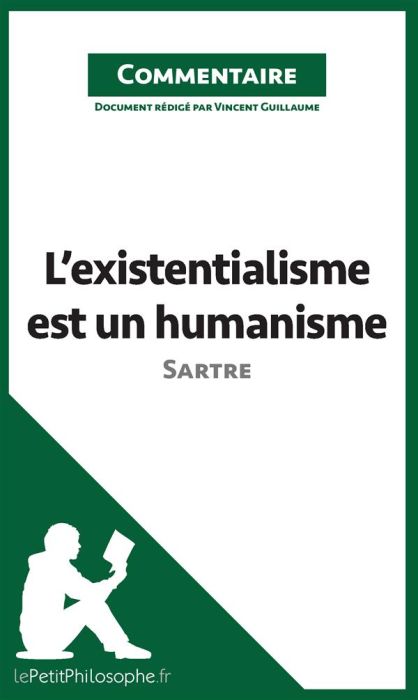 Emprunter L'existentialisme est un humanisme de Sartre. Commentaire livre