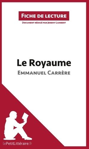 Emprunter Le royaume. Résumé complet et analyse détaillée de l'oeuvre livre