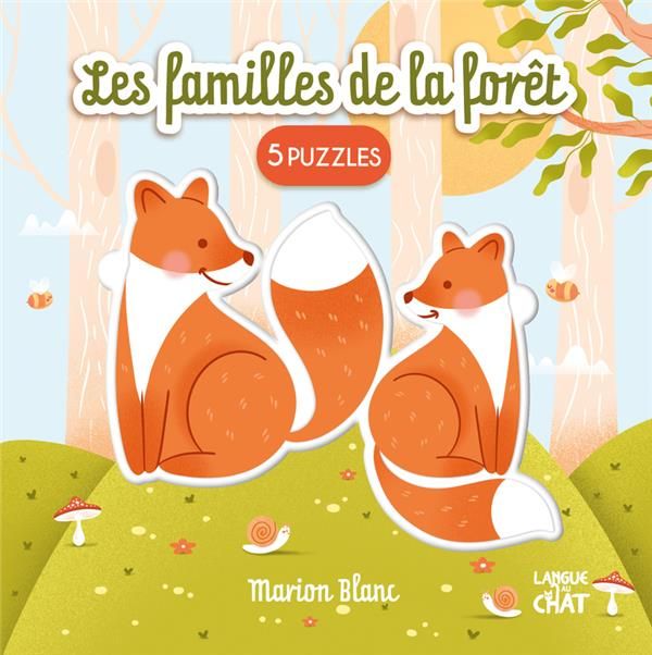 Emprunter Les familles de la forêt. 5 puzzles livre