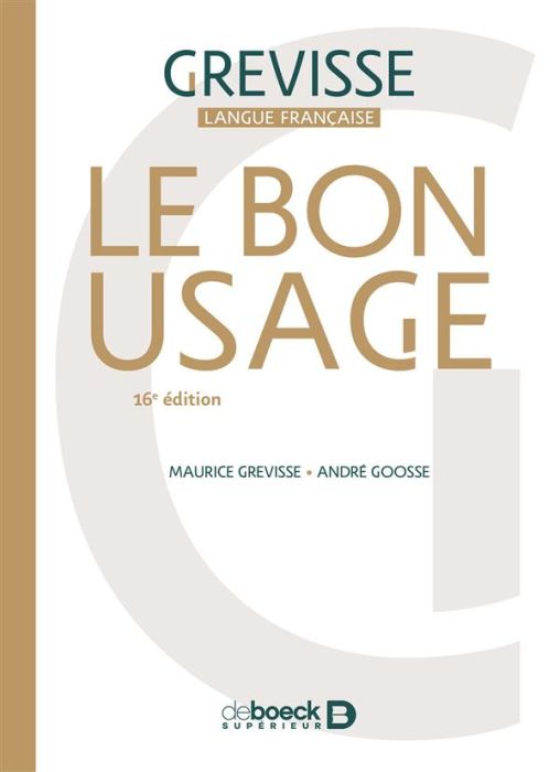 Emprunter Le bon usage livre