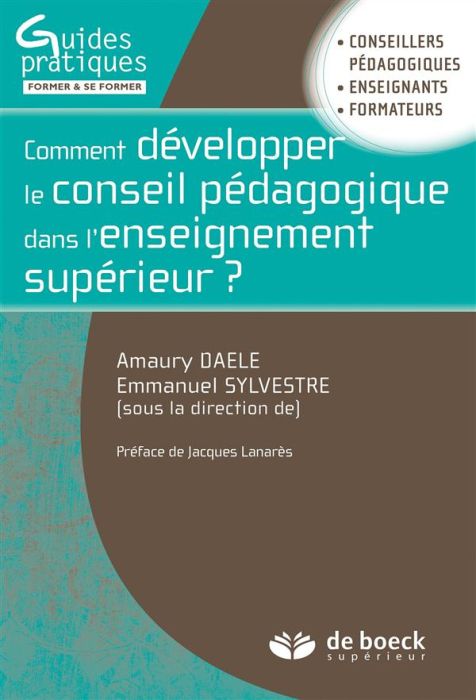 Emprunter Comment développer le conseil pédagogique dans l'enseignement supérieur ? livre