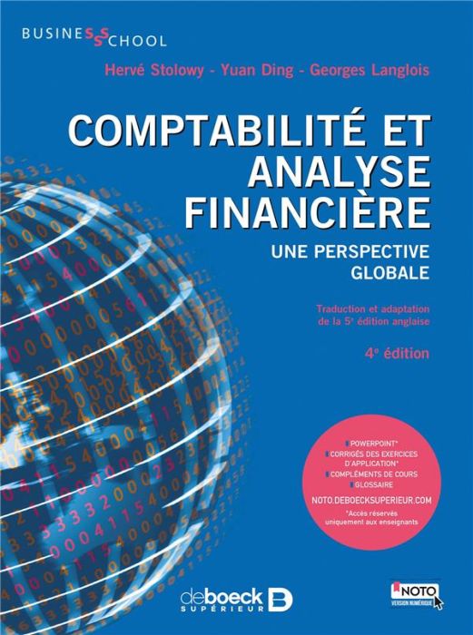 Emprunter Comptabilité et analyse financière. Une perspective globale, 4e édition livre