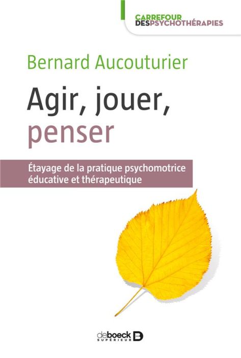 Emprunter Agir, jouer, penser. Etayage de la pratique psychomotrice éducative et thérapeutique livre