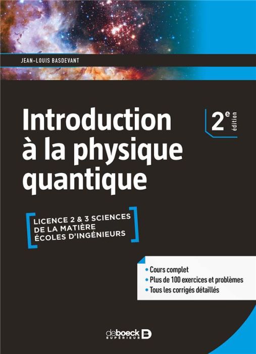 Emprunter Introduction à la physique quantique. 2e édition livre