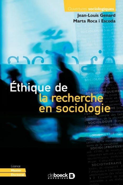 Emprunter Ethique de la recherche en sociologie livre