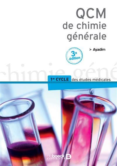 Emprunter QCM de chimie générale. 3e édition livre