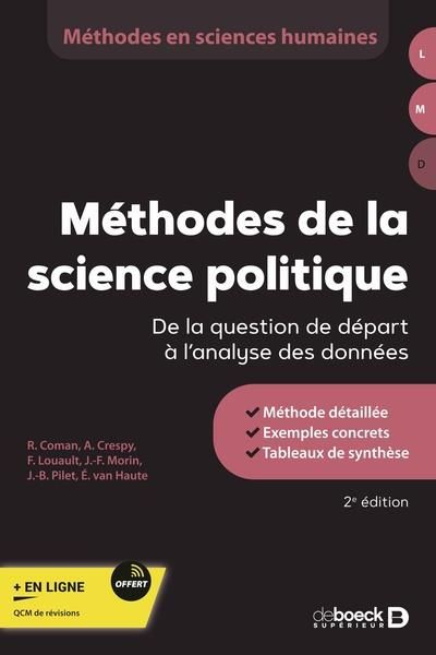 Emprunter Méthodes de la science politique. De la question de départ à l'analyse des données livre