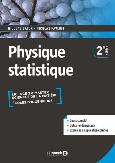 Emprunter Physique statistique. 2e édition livre