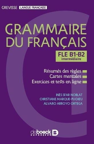 Emprunter Grammaire du français. FLE B1-B2 intermédiaire livre