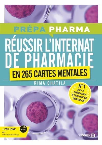 Emprunter Réussir l'internat de pharmacie en 265 cartes mentales livre