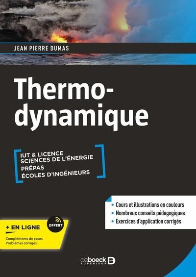 Emprunter Thermodynamique. Cours, exercices et problèmes corrigés livre