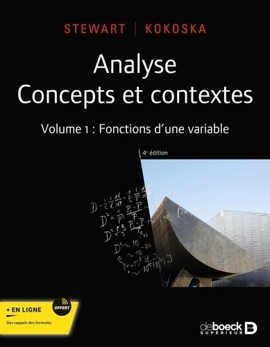 Emprunter Analyse, concepts et contextes. Volume 1, Fonctions d'une variable, 4e édition livre