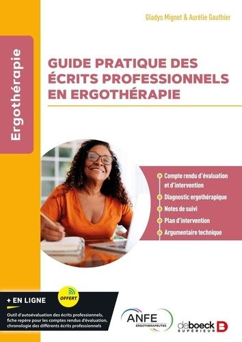 Emprunter Guide pratique des écrits professionnels en ergothérapie livre