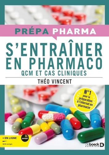 Emprunter S'entrainer en pharmaco. QCM et cas cliniques livre