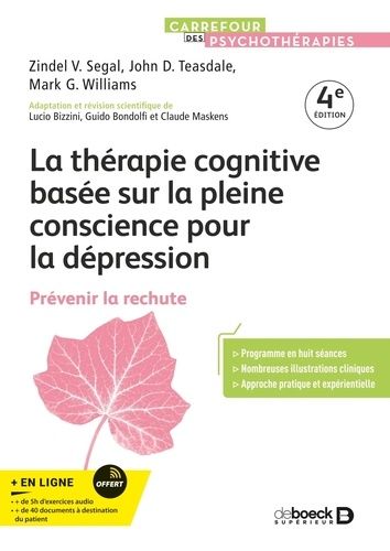 Emprunter La thérapie cognitive basée sur la pleine conscience pour la dépression. Prévenir la rechute livre