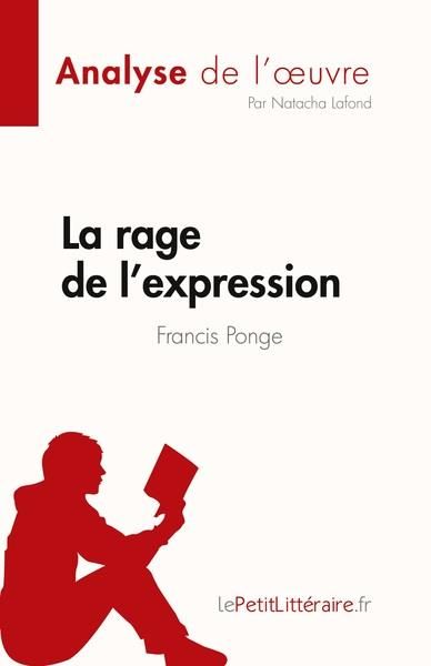 Emprunter La rage de l'expression. Francis Ponge livre