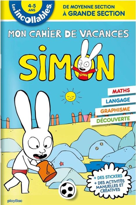 Emprunter Mon cahier de vacances Simon. De la moyenne à la grande section livre