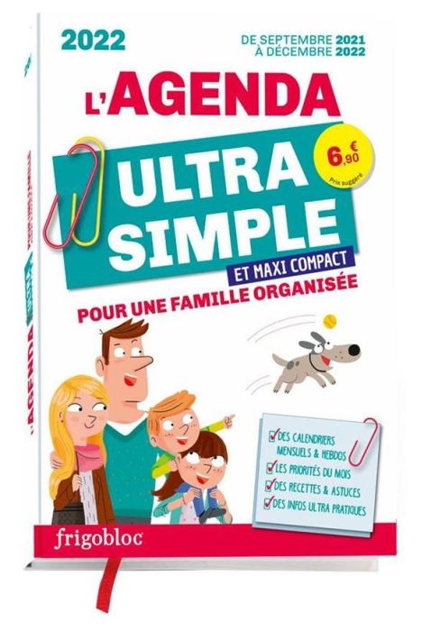Emprunter L'agenda Ultra Simple et maxi compact pour une famille organisée. De septembre 2021 à décembre 2022, livre