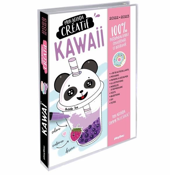 Emprunter Mon agenda créatif Kawaï. Edition 2022-2023 livre