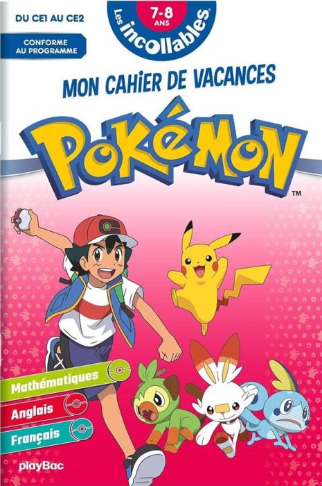 Emprunter Mon cahier de vacances Pokémon du CE1 au CE2. Edition 2022 livre