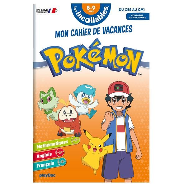 Emprunter Mon cahier de vacances Pokemon. Du CE2 au CM1 livre