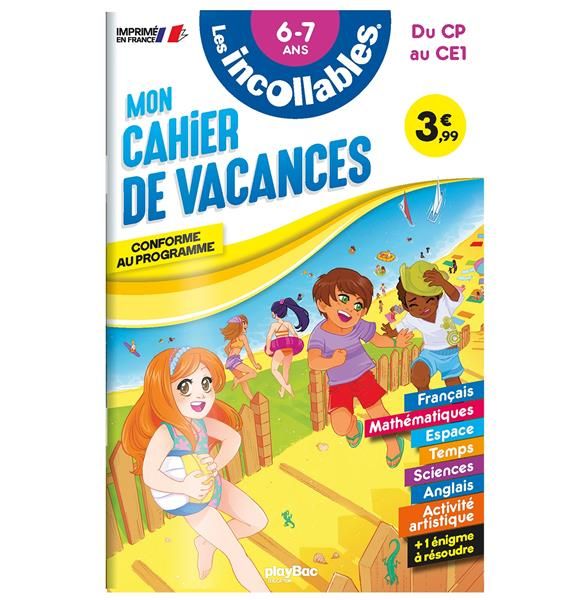 Emprunter Mon cahier de vacances du CP au CE1. Edition 2023 livre