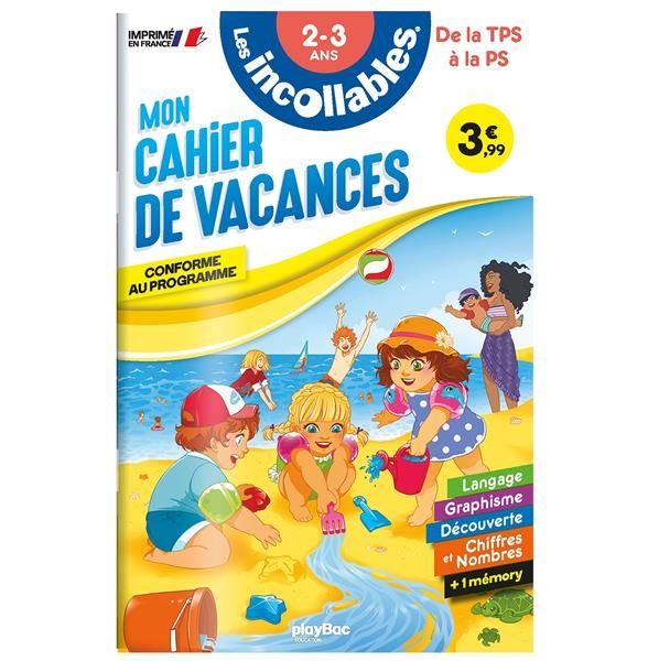 Emprunter Mon cahier de vacances de la TPS à PS. 2-3 ans, Edition 2023 livre